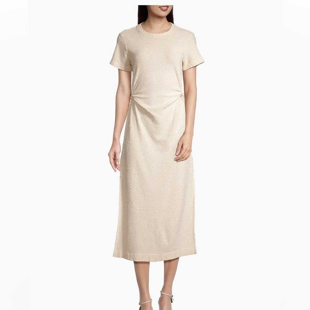 Tanya Taylor
Aurora Cotton Tucked Midi T-Shirt Dress